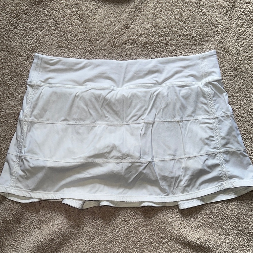White Tennis Skirt